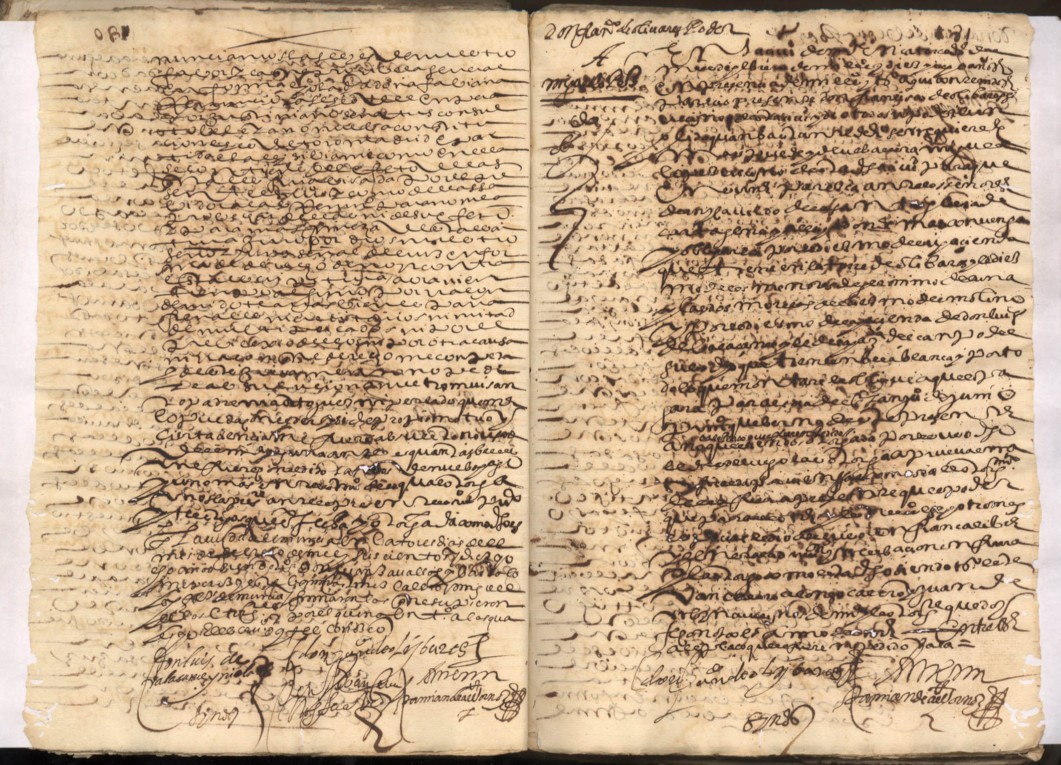 Registro de Damián de Albornoz, Murcia de 1618.